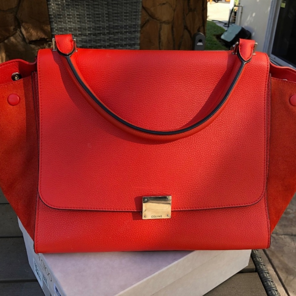 Celine Medium Trapeze Bag with dust bag
